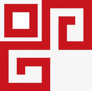 中国风窗花图案免抠