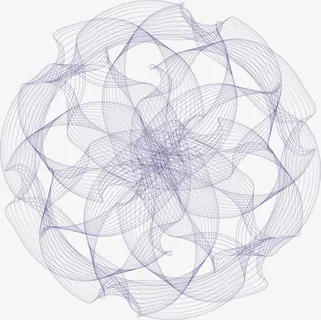 创意螺旋花纹纹理图免抠