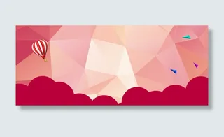 淘宝背景海报免抠