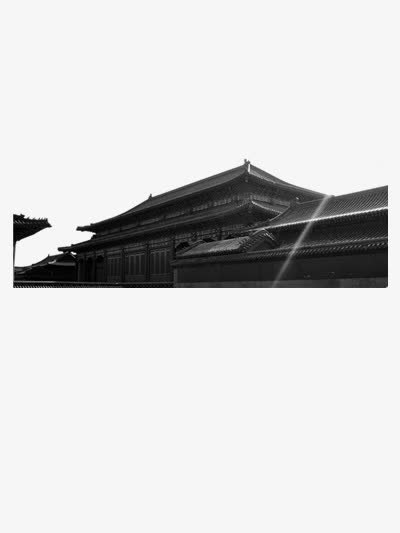 中国风建筑免抠