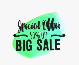 夏日促销标签免抠