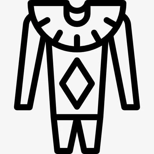 小丑服装图标免抠