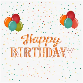 生日快乐祝福免抠