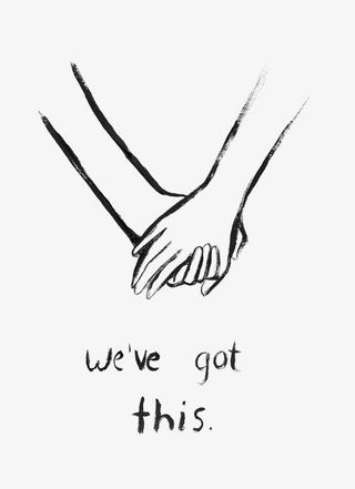 牵手免扣PNG免抠