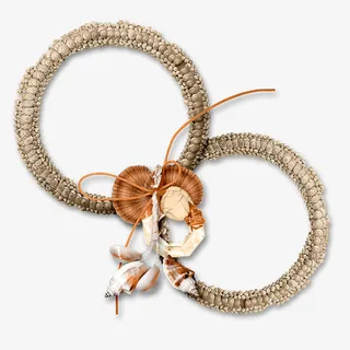 海滩元素 海滩花边免抠