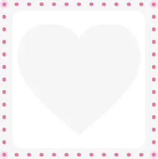 白色情人节爱心背景