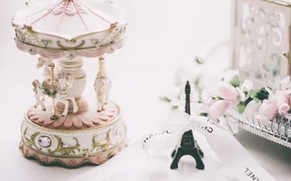 旋转木马摆件高清