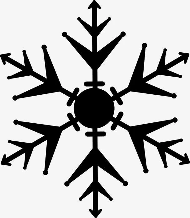 雪花免抠