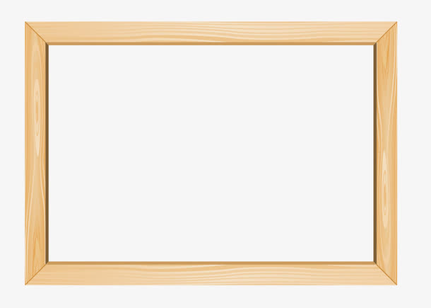 木头边框免抠