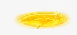 唯美精美水滴油滴油免抠