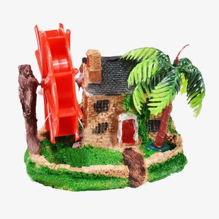 气泡树脂房子泡小石屋风轮免抠