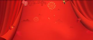 除夕节日舞台户外宣传背景高清