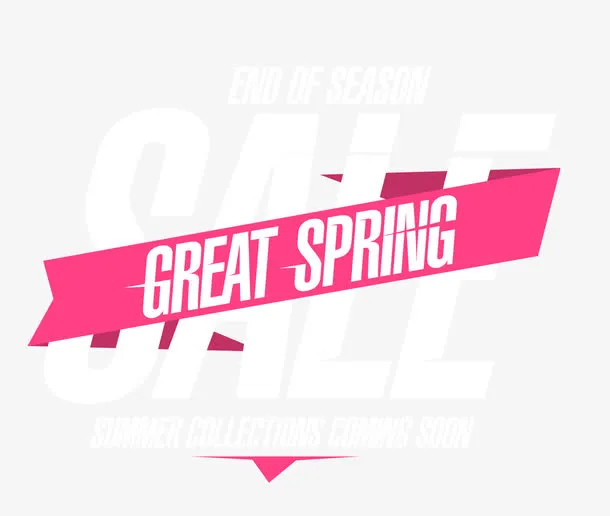 创意促销SALE设计矢量素材免抠