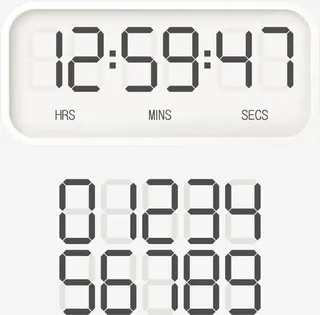 倒计时素材免抠