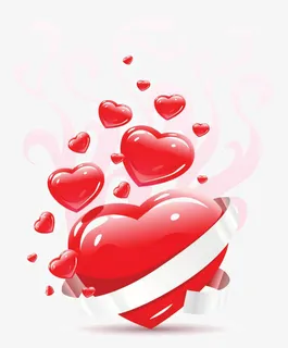 立体爱心桃免抠