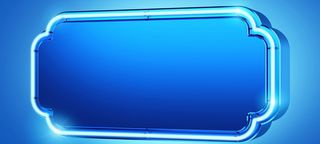 立体发光边框背景banner装饰高清