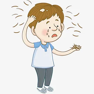 脱发的男人免抠