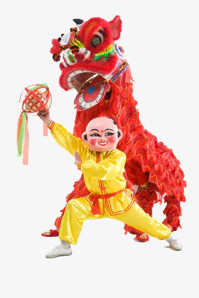 舞狮庆贺免抠