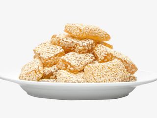 一盘白芝麻软糖免抠