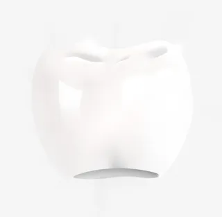 牙齿美容修复冠免抠标签元素