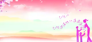 简约水彩画教师节banner高清