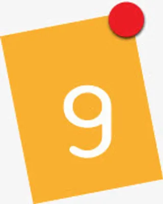 标签 圆形 正方形 英文G 橙色免抠