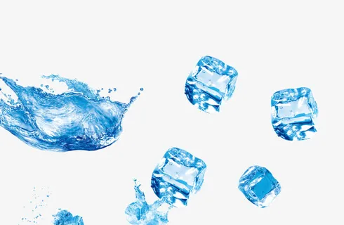 漂浮的碎冰免抠