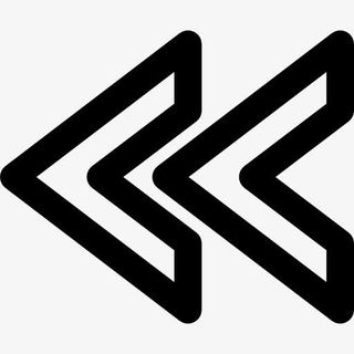 概述双箭头指向左方向图标免抠