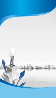 商务蓝底灰色球体背景高清