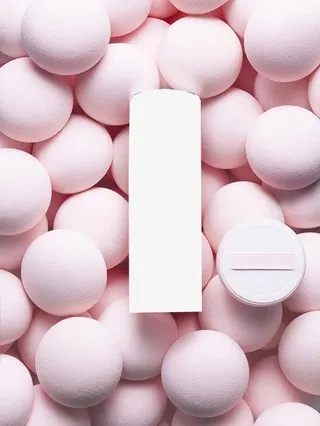 炫彩珠光散粉免抠