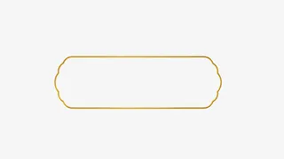 圆角线框透明元素免抠