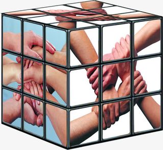 手臂魔方合作团队免抠