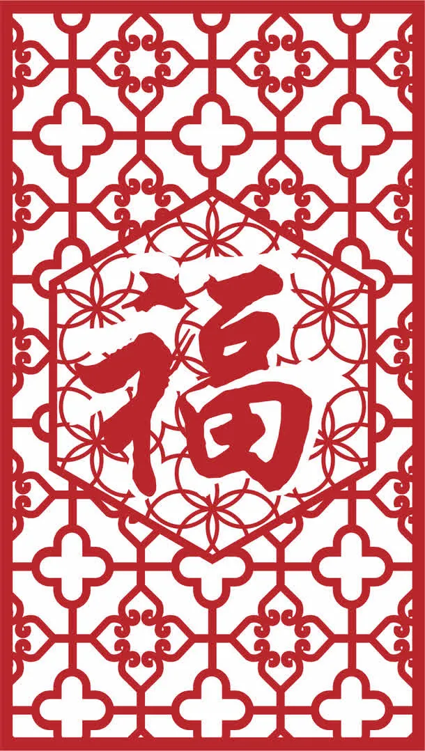 中式边框免抠
