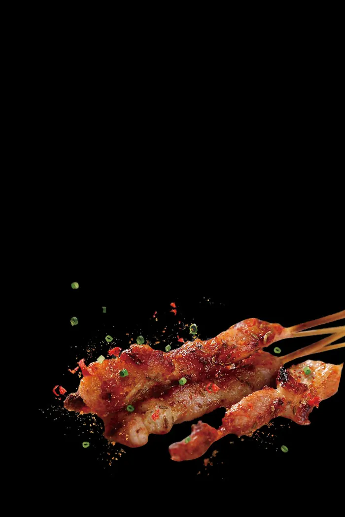 简约美食宣传平面广告高清