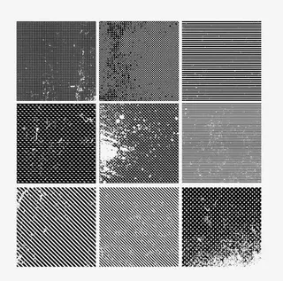 矢量墨迹边框免抠