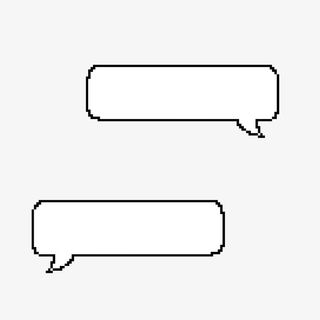 像素风对话框长对话框免抠