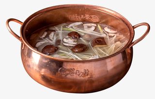 大骨头汤铜锅锅底免抠