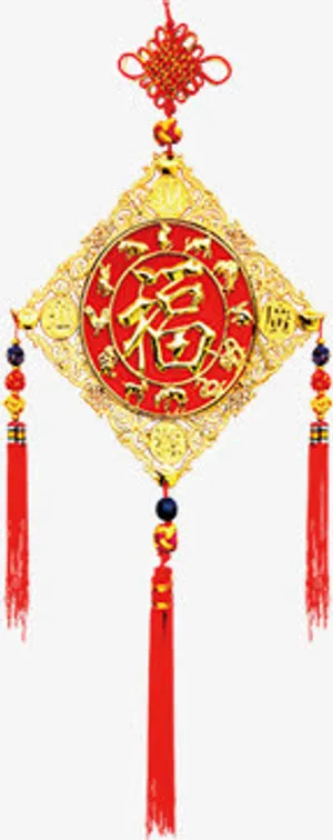 高清摄影过年喜庆的节日中国结免抠