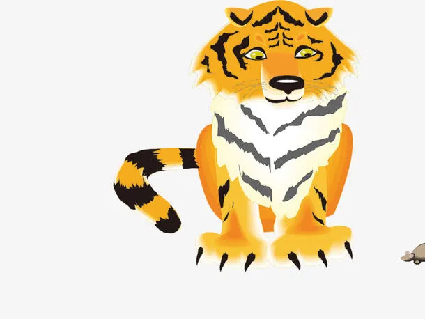 老虎免抠