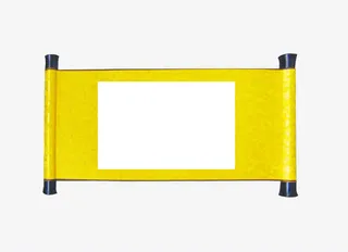 金色卷轴古代圣旨诏书免抠