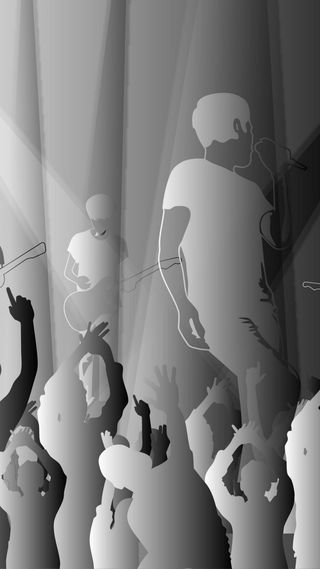 黑白人物背景高清