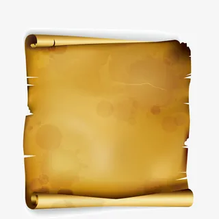 平面设计复古纸张素材免抠