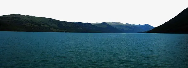 实拍青山绿水免抠
