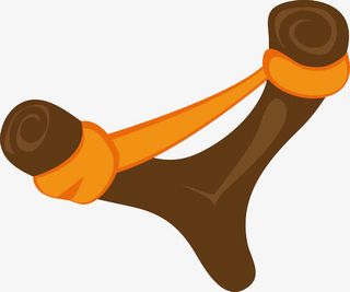 绑在树杈上的皮绳免抠