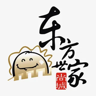东方世家建筑标识logo免抠