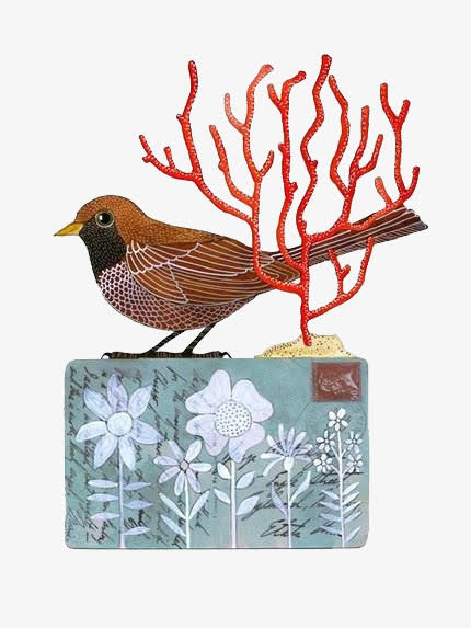 森系小鸟免抠