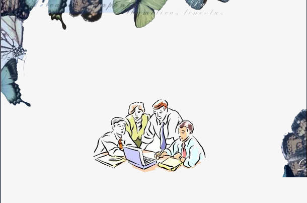 手绘ppt模板免抠