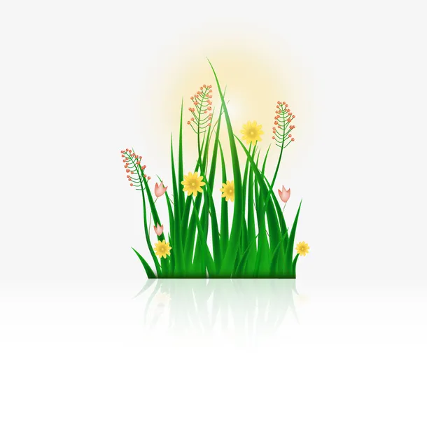 矢量春天小花免抠