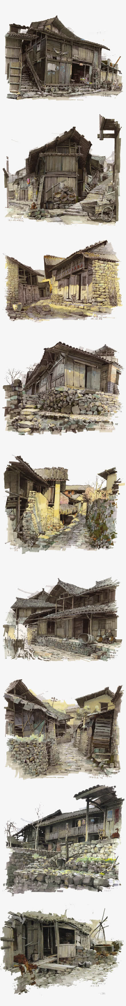 老房子免抠