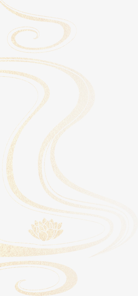 金色 云纹理 古风 国潮免抠